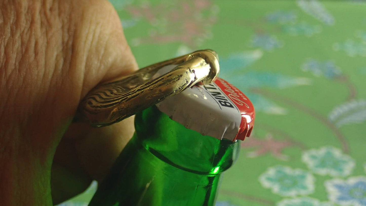 Mermaid Bottle Opener- Brass