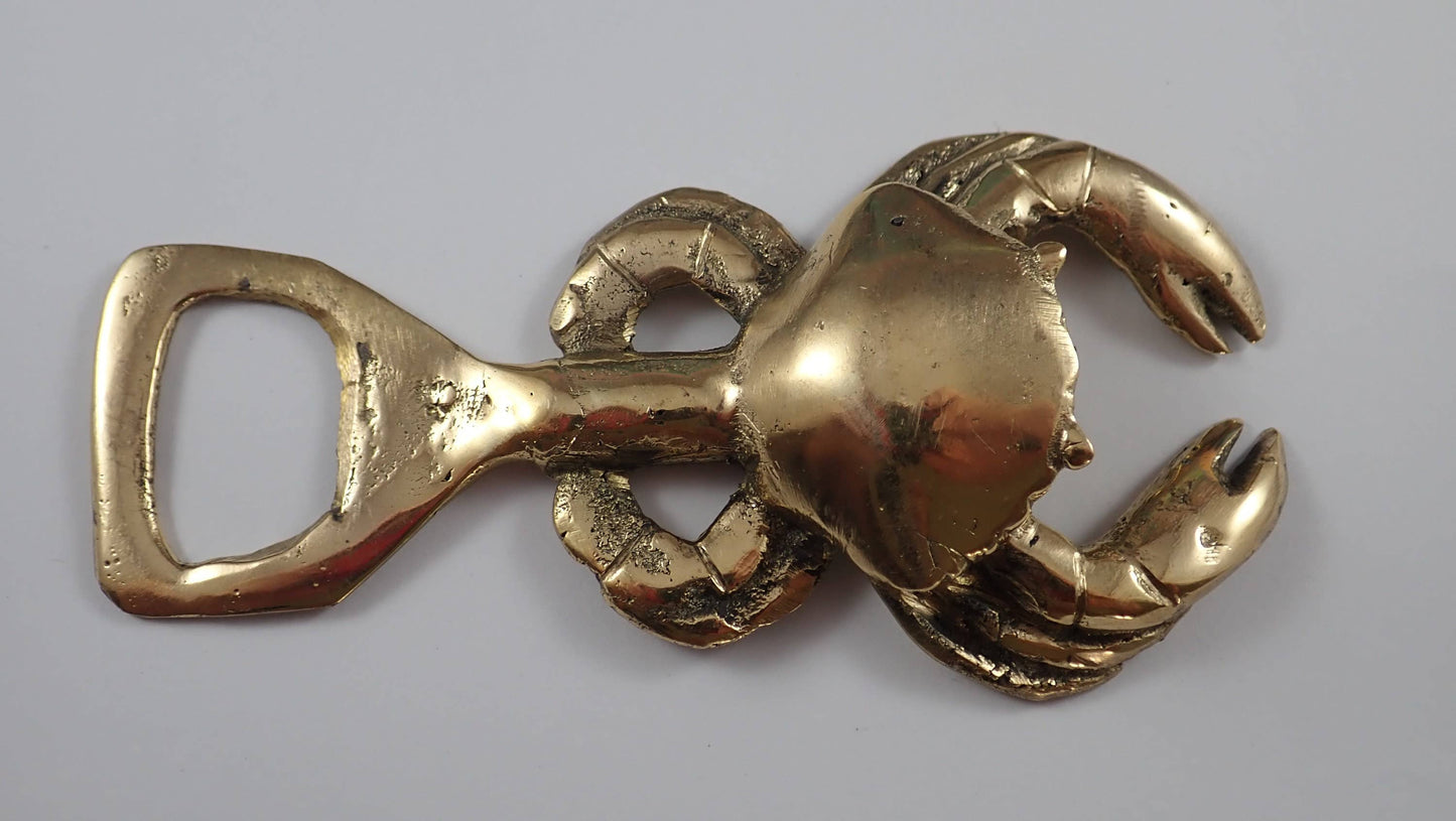 Crab Bottle Opener- Brass