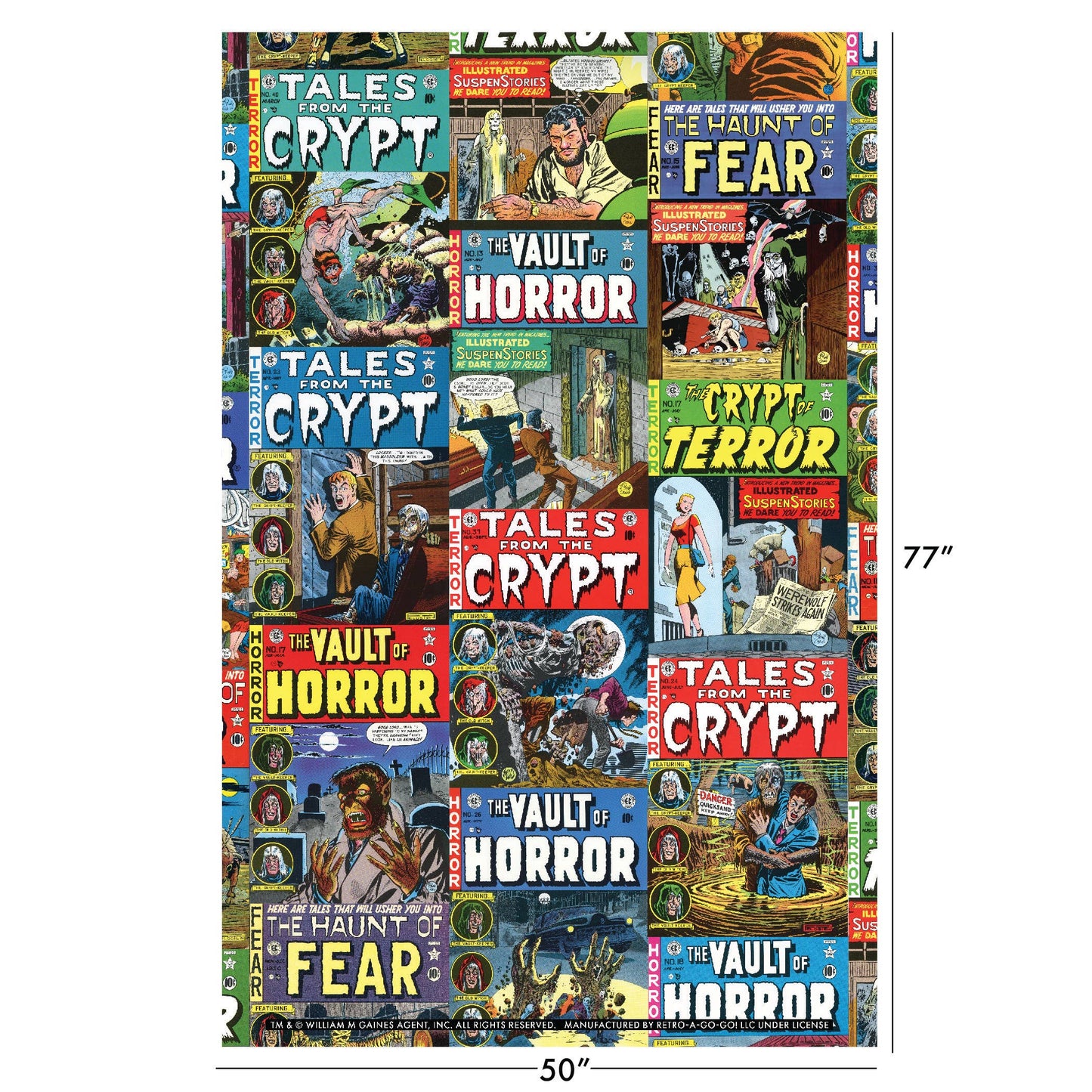 Tales from the Crypt!-Plush Blanket