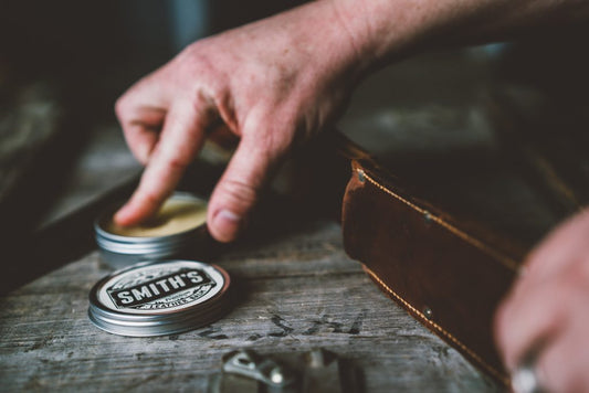 Caring For Leather Goods With Smith's Leather Balm