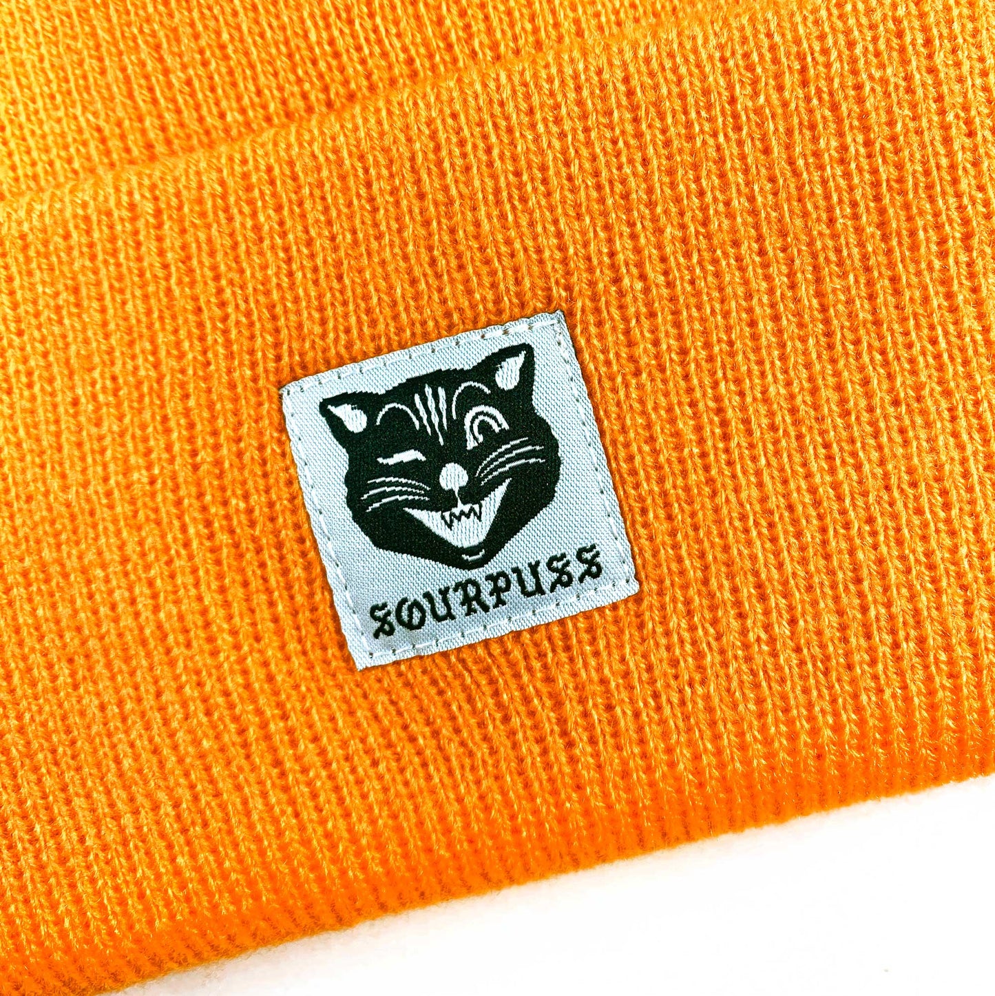 KNIT HAT JINX CAT Hi-Vis Colors: Sourpuss