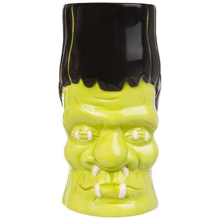 Ceramic Monster Tiki Mug: Sourpuss