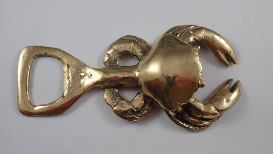 Crab Bottle Opener- Brass