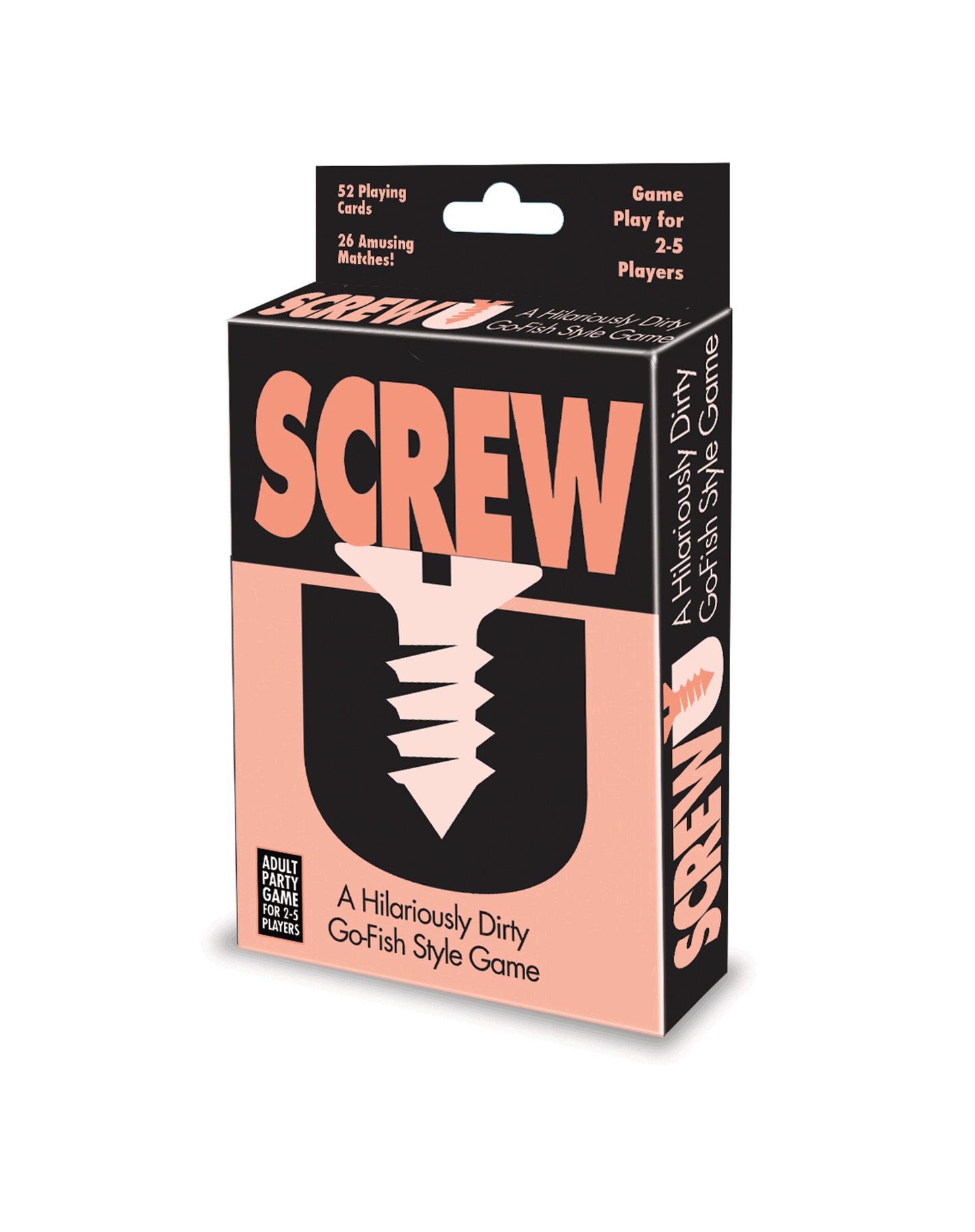Screw U - Go Fish Style Card Game for Adults