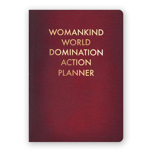 "Womankind World Domination Action Planner" Medium Journal
